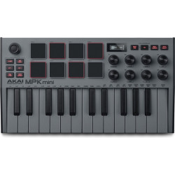 MPK Mini MK3 Akai Midi Keyboard (Grijs)
