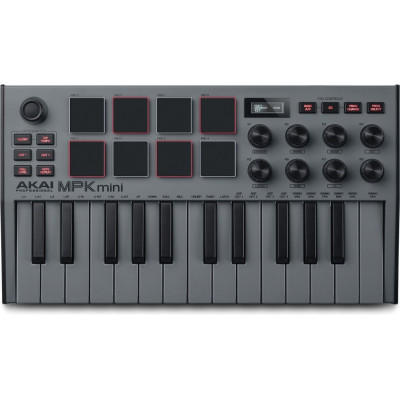 MPK Mini MK3 Akai Midi Keyboard (Grijs)