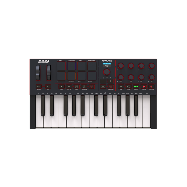 MPK Mini IV AKAI Midi-keyboard (Zwart)