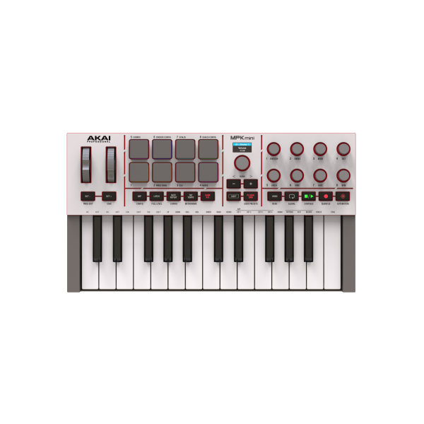 MPK Mini IV AKAI Midi-keyboard (Wit)