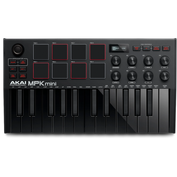 MPK MINI MK3 BLACK AKAI Midi Keyboard