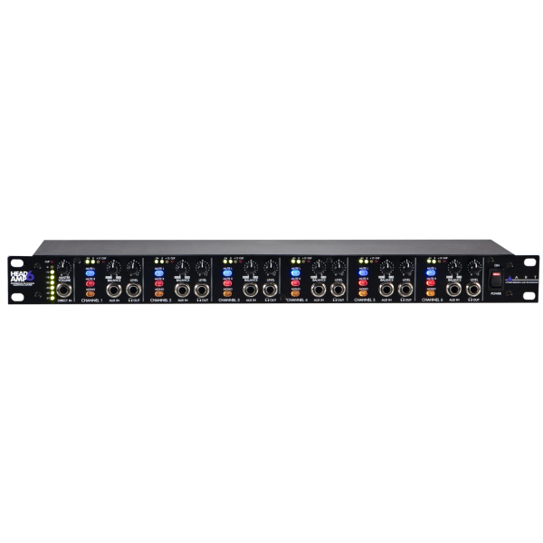 HeadAmp 6 ART 6-kanaals Hoofdtelefoonversterker