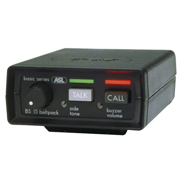 BS 15 ASL Single Channel Beltpack BS 15 ASL Single Channel Beltpack