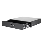 19" Lade 2U Adam Hall met Slot