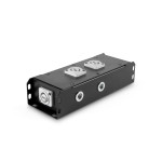 PRO PORT 2 PCON Adam Hall Verdeeldoos Powercon Blauw - 3 x Grijs