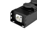 PRO PORT 4 P Adam Hall Power Strip Powercon Blue/Grey - 4x Schuko (NL)