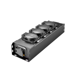 PRO PORT 4 T Adam Hall Power Strip Powercon True1 In/Out - 4x Schuko (NL)