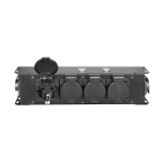 PRO PORT 4 T Adam Hall Verdeeldoos Powercon True1 In/Uit - 4x Schuko (NL)