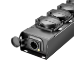 PRO PORT 4 T Adam Hall Verdeeldoos Powercon True1 In/Uit - 4x Schuko (NL)