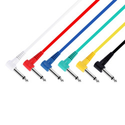 3-Star Adam Hall Patch Kabelset 6 x Jack 6.3 mm Mono (60 cm) 3-Star Adam Hall Patch Kabelset 6 x Jack 6.3 mm Mono (60 cm)