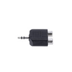 4-Star Adam Hall Y-Adaptor 2 x RCA F to Mini Jack M