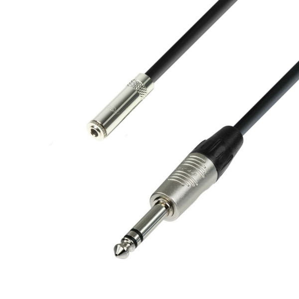 4-Star Adam Hall Kabel Mini-Jack F naar Jack Stereo M (3 m)