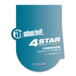 4-Star Adam Hall Kabel Mini-Jack F naar Jack Stereo M (3 m)