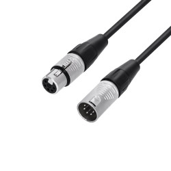 K4DGH0050 ADAM HALL DMX AES/EBU cable 5-pin (0.5m)