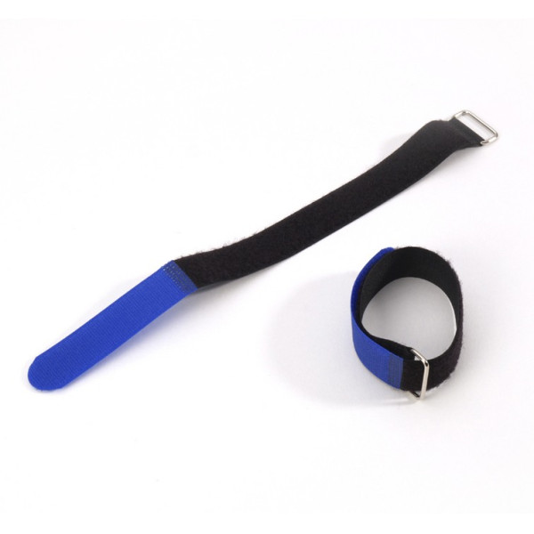 Hook and Loop Cable Tie Adam Hall 500 x 50 mm Blue (10 pieces)