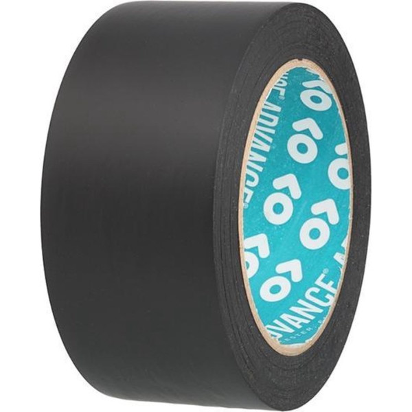 AT5 ADVANCE Vinyl Balletvloer tape 50mm x 30m Zwart (Per stuk)