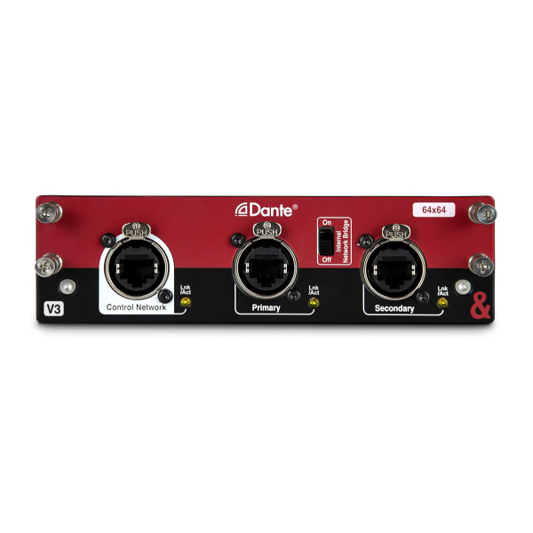 Dante 64x64 V3 Allen&Heath Dante Network Interface Card