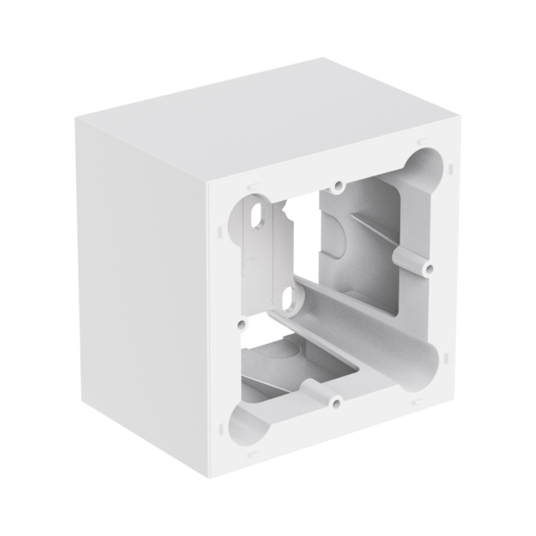 WB200/SW Audac Opbouw Wandbox voor 80 x 80 mm Wandpanelen (Wit)