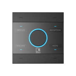NCP105/B Audac Universele Netwerk/PoE Wandpaneelcontroller (Zwart)
