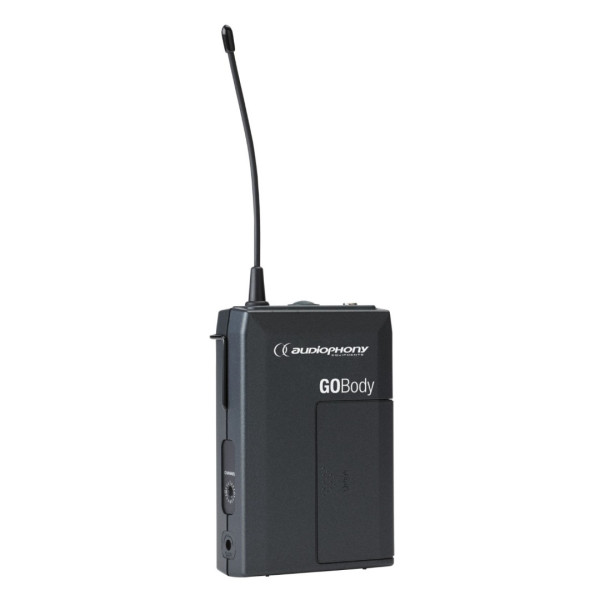 Go-Body-F5 Audiophony Beltpack Transmitter 500MHz Range