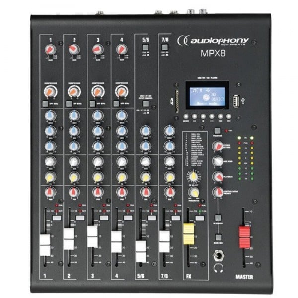 MPX8 AUDIOPHONY 8-CHANNEL MIXER