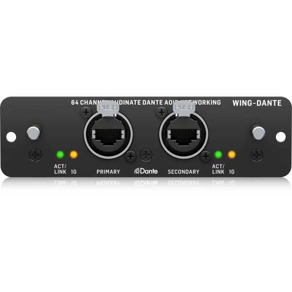 WING-DANTE Behringer WING Expansion Card for Dante AoIP Networking