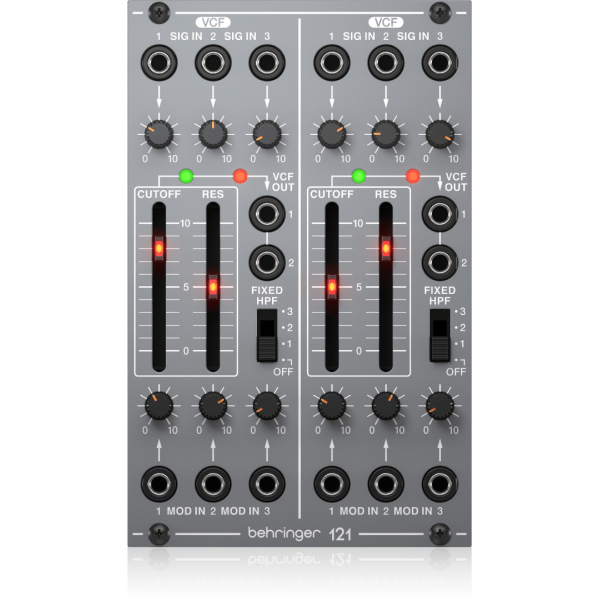 121 DUAL VCF Behringer Module for Eurorack