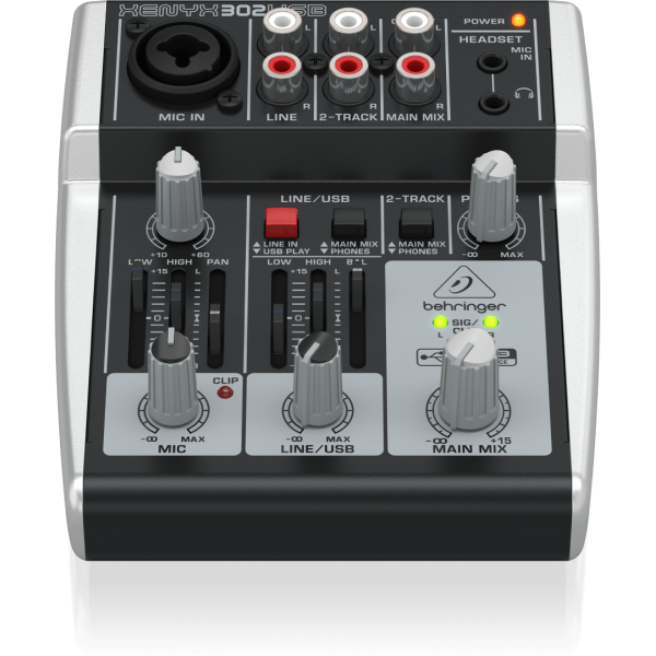 Xenyx 302USB Behringer Analog Mixer