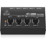 MX400 Behringer 4-kanaals Line Mixer