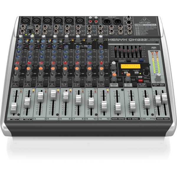 Xenyx QX1222USB Behringer Analog Mixer with Effects