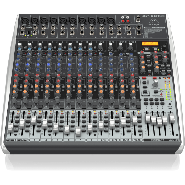 Xenyx QX2442USB Behringer Analoge Mengtafel met Effecten