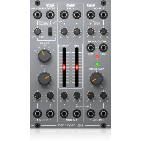 110 VCO/VCF/VCA Behringer Module voor Eurorack