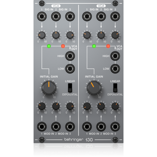 130 DUAL VCA Behringer Module voor Eurorack