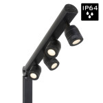 BTI-AkkuPole Briteq Ledverlichtingspaal (Zwart) BTI-AkkuPole Briteq Ledverlichtingspaal (Zwart)