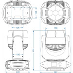 BTI-Blizzard Wash1 Briteq Moving Wash IP65