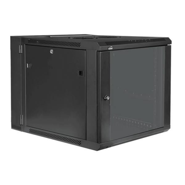 HPR509/B Caymon 19" Wall Mount Rack 9U 550mm Depth (Black)