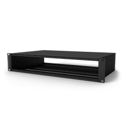 CASY002/B Caymon 19” 2U-chassis  voor 2 x 12 units 270mm Diepte