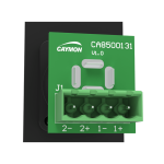 CASY142/B Caymon 1 Unit Afdekplaat met 2x Speakon 4p naar Terminalblok