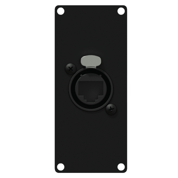 CASY167/B Caymon 1 Unit Afdekplaat met EtherCON naar RJ-45