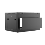 WPR406R/B Caymon 19” Wall Mount Rack 6 Units 450 mm Depth (Black)