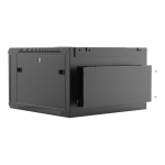 WPR606R/B Caymon 19” Wandrek 6U 600 mm Diepte (Zwart)