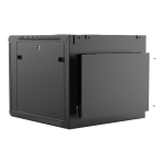 WPR609R/B Caymon 19” Wandrek 9U 600mm Diepte (Zwart)