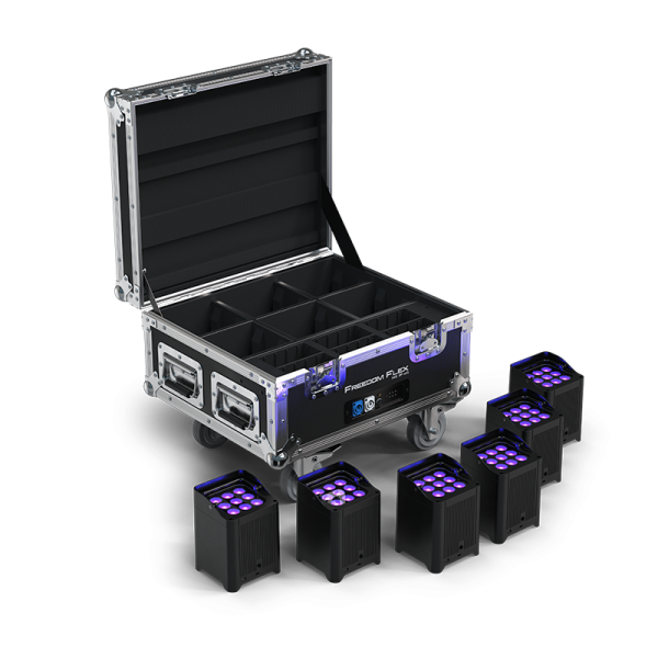 Freedom Flex H9 IP X6 Chauvet DJ Set 6x Freedom Par