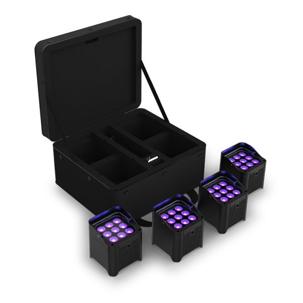 Freedom Par H9 IP Chauvet DJ - Set 4X Freedom Par + Remote