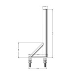 SUP-ARM60S Contestage Arm voor 50cm Truss (Alu) SUP-ARM60S Contestage Arm voor 50cm Truss (Alu)