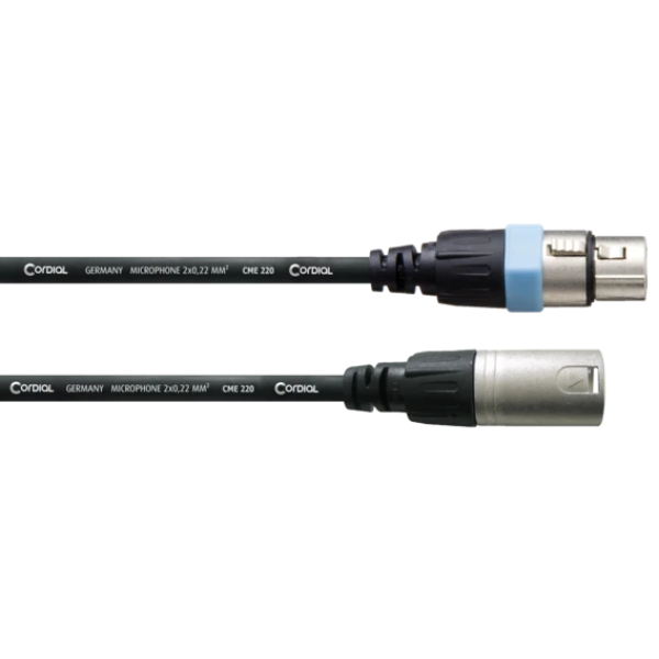 CCM0.5FM Cordial XLR Microfoonkabel (0.5m)