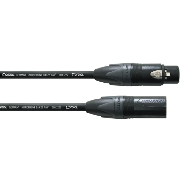 CPM1FM Cordial XLR Audio signaalkabel (1m)