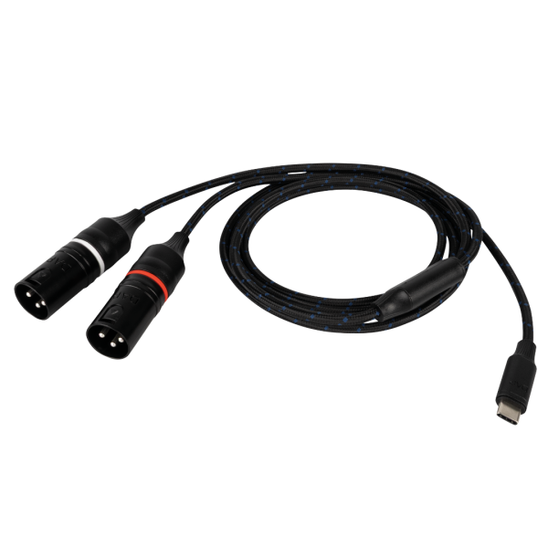 FL115 - Audiosignaalkabel USB-C naar 2x XLR/M 3p (1.5m)