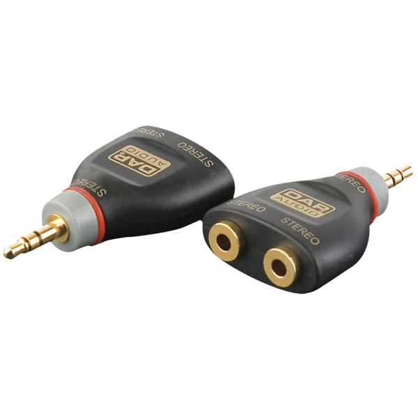 XGA15 DAP Adapter Mini-Jack Stereo Male to 2x Mini-Jack Stereo Female
