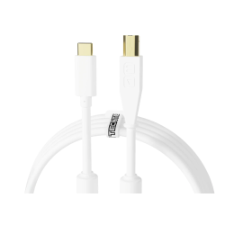 Chroma Cable DJ Techtools USB-C to USB-B Cable 1.5m (White)